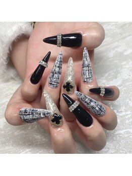 スカルプ10本アート　Lまで