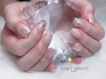 エンジェルガーデンネイル 池袋店(Angelgarden nail)/シンプルネイル/ミラー