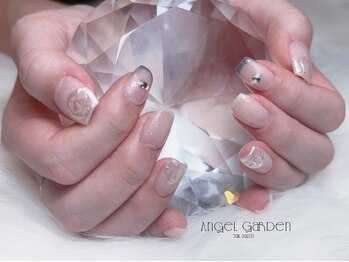 エンジェルガーデンネイル 池袋店(Angelgarden nail)/シンプルネイル/ミラー