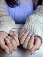 ラムネイル 恵比寿店(RAMU nail)/チップ長さ出しグラデーション