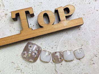 F定額リッチ-押し花風フラワー