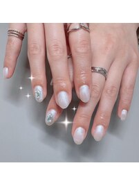 ニュアンスネイル/夏ネイル