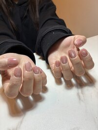 シンプルデザインネイル