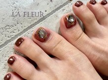 ラ フルール(La Fleur)/ニュアンスフットネイル