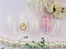 ネイルズガッシュ 蒲田西口店(NAILsGUSH)/グラデーションフラワー☆