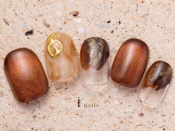 アイネイルズ 町田店(I nails)/マグネットニュアンス7980円