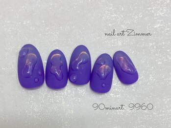 ネイルアート ジマー/90minartコース¥9960