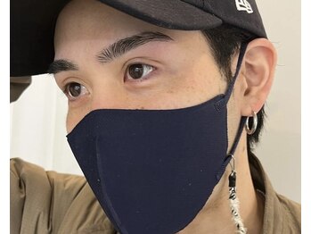 メゾンドプリマ フタコタマガワ(MAISON DE PRIMA FUTAKOTAMAGAWA)/メンズアイブロウスタイリング