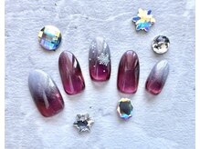 ジーシーネイル(G C nail)/マグネット×グラデーション