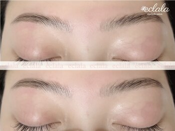 エクララ(eclala)/HBL眉毛パーマ×眉毛wax