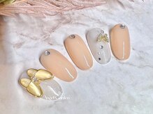 エンジェルガーデンネイル 池袋店(Angelgarden nail)/蝶々+1000