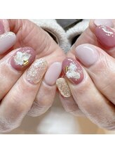 ネイルージュ 梅ヶ丘店(Nailouge)/シェルストーンネイル☆