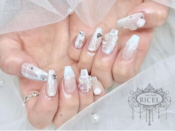 リシェル 原宿店(Ricel)/さわやかブルーネイル♪