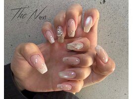 フレンチ　上品　パーツアート