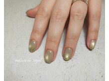 メゾンドロイヤル(Maison_de_ROYAL)/ビー玉マグネットネイル