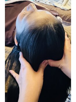 ビーザライト(Be the light)の写真/新感覚ヘッドスパ☆小顔矯正×スカルトリートメント☆癒されながら小顔矯正♪目や肩の疲れもリフレッシュ