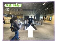 ヴィア 東京 渋谷店(Via)/サロンまでの行き方～JR新南口～