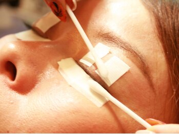 アイラッシュリゾート カハラ 国分寺店/油分除去！持続力に繋がります☆