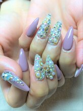フリーネイル 四ツ橋店(free nail)/10本アート+長さだし 