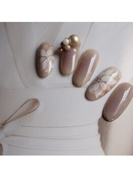 ネイル フライガール(nail FLY GIRL)/パラジェル、エアブラシ使用