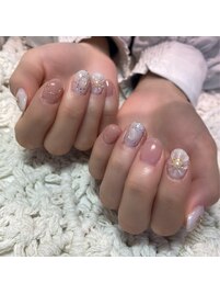 ぷっくりお花
