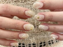 アイネイルズ 天神今泉店(I-nails)/【misato.n】綺麗めニュアンス