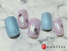 ネイルサロン コルテーゼ 四条烏丸店(CORTESE)/バカラネイル　通常定額コース