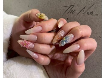 ザネクストキタホリエ(The Next...kitahorie)/お花　パーツアート　