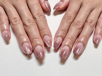 マグネットグラデーションネイル