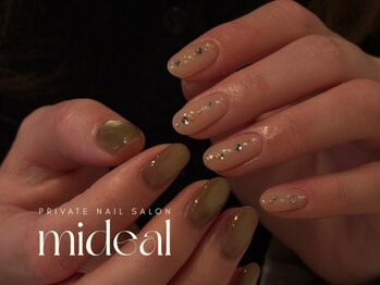 ミディール(mideal)の写真/≪大阪南森町≫持ち込みデザイン～サンプルまで、お客様の「理想」を大切に丁寧に施術させていただきます。
