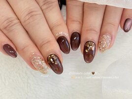 キラキラブラウン