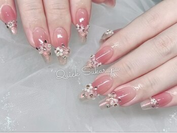 クイックスカルプ 新宿店(Quick Sukarupu)/フラワーネイル