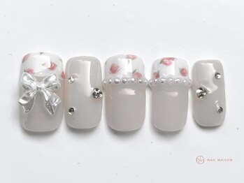 リボンフラワー￥7800