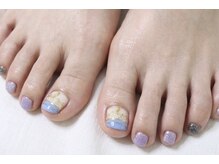 ディーエムジーネイル(DMG nail)/エスニック風フットネイル