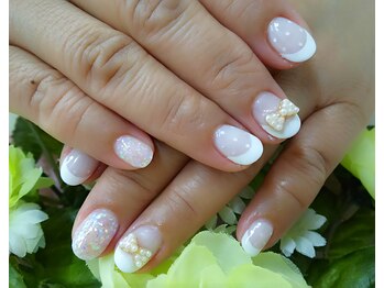 プルミエ ネイル(Premier Nail)/キュート☆ホワイトフレンチ