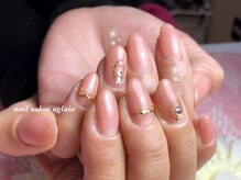 ネイルサロン アグライア(aglaia)/キラキラエレガント♪