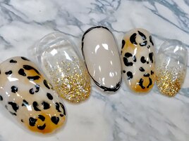 レオパードネイル☆