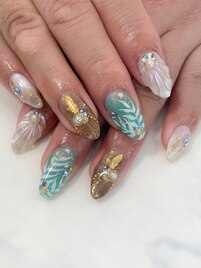 夏ネイル