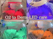 O2 to Derm+LED導入店/韓国肌管理サロン/白玉酸素セラピー