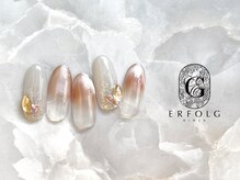 エアフォルク 銀座(ERFOLG)/ラメグラ×白グラ！