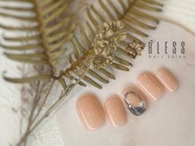 ネイルアンドアイラッシュ ブレス エスパル山形本店(BLESS)/手書き風ネイル♪