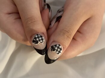 ソワレ(Soiree)/親指ワンポイントデザイン