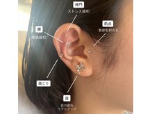 ビューティーサロン グリップ(beauty salon GRIP)/耳ツボジュエリー