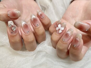 トランスモード ネイルの写真/《パラジェル認定サロン》自爪を傷めず健康的に綺麗をキ-プ♪【初回オフ込パラジェルデザインコ-ス¥8800】