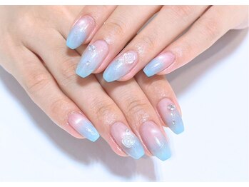 グラデーションネイル♪