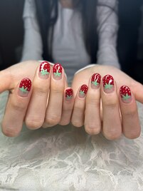 いちごネイル