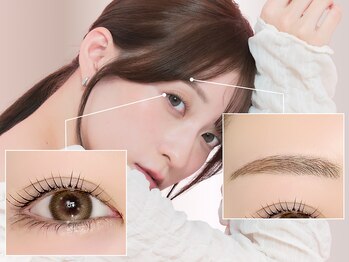 アイロジックの写真/韓国式まつげ×黄金比美眉で叶えるとびっきりの目元。カールキープ力に自信あり[韓国式まつげパーマ/眉毛]