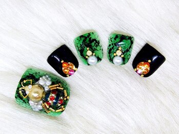 アンジェヴォーグ 名古屋本店(Angevogue)/パイソンwithアンティークBee