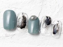 ネイルメゾン 渋谷店(NAIL MAISON)/メンズニュアンスブラック￥5800