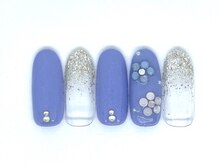 ネイルサロン ドゥ(Nail Salon Doux)/15番　2025春デザインコンテスト